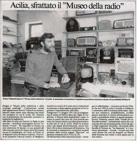 Museo della radio di Tedeschi